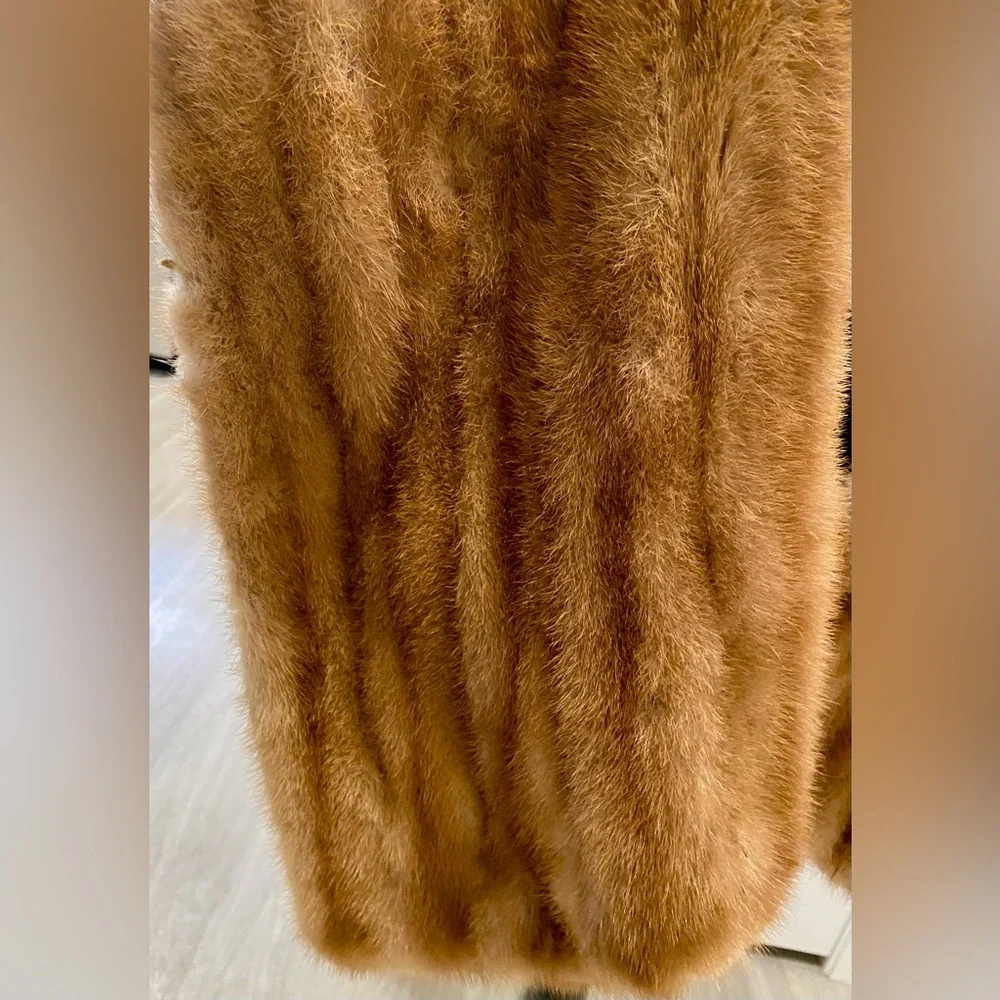 Vintage Mink Fur Stole Cape Wrap - Picture 6 of 9